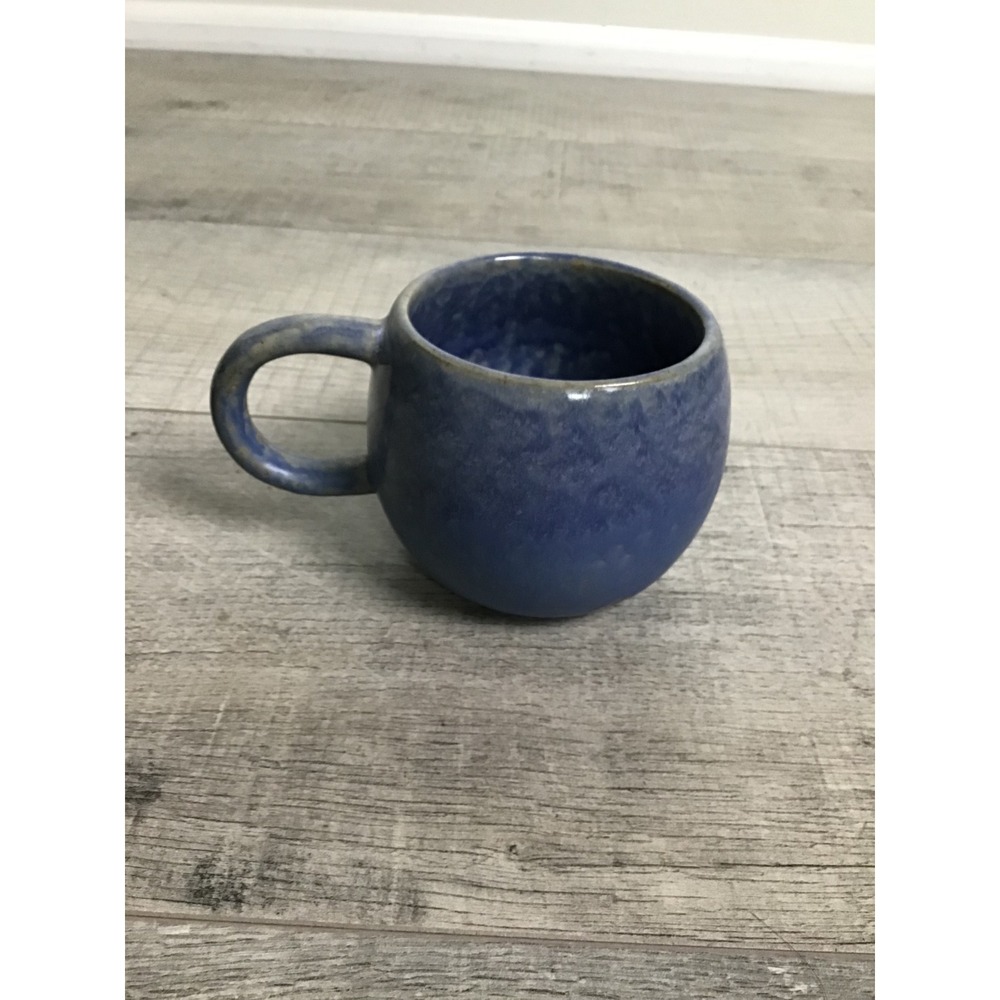 Bloomingville Blue Stoneware Sandrine Mug Nordic Glaze Finish NWOT - Picture 6 of 6